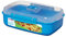 Sistema 6er Mikrowellen-Box, Spülmaschinenfest, 1,25 Liter - Bunt, 23,3 x 14,8 x 7,9 cm