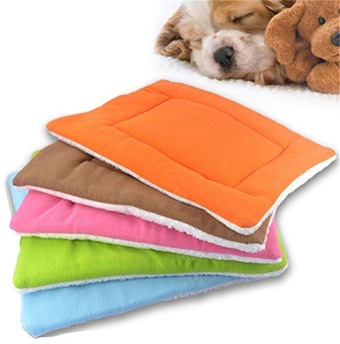 Colchoneta Suave para Perro, Cama Lavable y Cómoda para Mascotas de Interior, Almohadilla Térmica para Invierno, Accesorio Antideslizante para Suelo