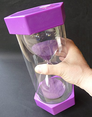 Sanduhr MEGA Höhe 30cm mit 5 Minuten Laufzeit in TOP QUALITÄT