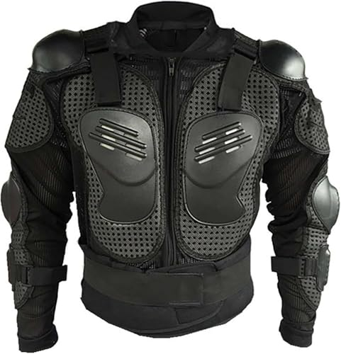 Chaqueta protectora de cuerpo completo para motocicleta de adulto, motocicleta, deportes urbanos, motocross, ATV, MTB, camisa de carreras, protector con protección de pecho y espalda