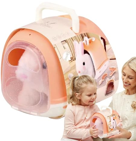 Penlimly Cane giocattolo da passeggio,Giocattolo per cani da passeggio - Simpatico giocattolo interattivo per cani di peluche per bambini - Divertenti giocattoli di peluche interattivi elettronici