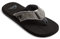 Quiksilver Herren Monkey Abyss Zehentrenner, Grau Grey Black Brown, 45 EU
