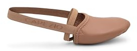 Capezio Women's Leather Pirouette II Dance Shoe – Ideal for Pirouettes, Comfortable Fit, Durable Leather Construction, Medium Size, Dark Suntan Color