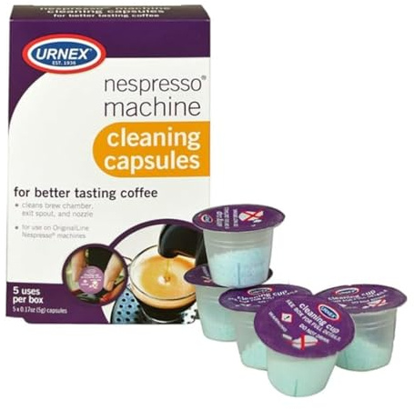 Urnex Nespresso Machine Cleaning Capsules