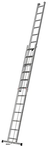 Hymer échelle de traction simple Pro 70051 Aluminium, deux pièces, 3.42 M