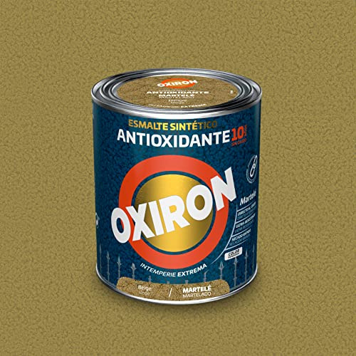 OXIRON Esmalte Antioxidante Martelé Beige 750 ml