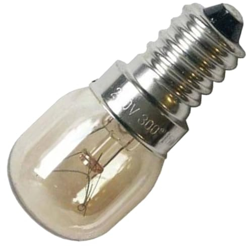 SOS Accessoire Lampe E14 25W (lot de 2 pièces) pour Réfrigérateur, congélateur 00188204, 00420861 AEG, ARISTON HOTPOINT, ARTHUR MARTIN ELECTROLUX, BAU