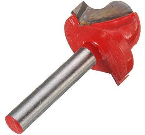 Fresa per smussare, fresa per legno Fresa for fresa in carburo CNC da 6 mm x 25,5 mm