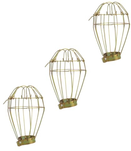 HAPINARY 3stücke Lampenschirm Zum Heizen Aus Eisen Praktischer Verbrühschutz Kletterkasten-lampenabdeckung Für Heimtierbedarf Verschleißfest Und Langlebig