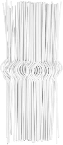 NUOBESTY 100 ganchos para calendario blancos de 8 pulgadas de hierro, doble espiral, ganchos robustos para colgar calendarios, carteles y pancartas, fáciles de instalar
