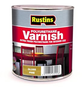 Rustins Polyurethane Varnish Pine Gloss 250ml
