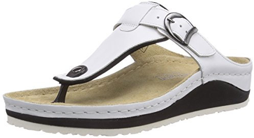Berkemann Mila Pantoletten Damen, Weiß (100 weiß), 37 EU