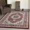 VIMODA Klassisch Orient Teppich dicht gewebt in Dunkel Rot, Maße:240 x 340 cm