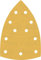 Bosch Accessories 2608901653 Schleifpapier für Multischleifer Körnung (num) 240 (L x B) 93 mm x 102 mm 10 St.