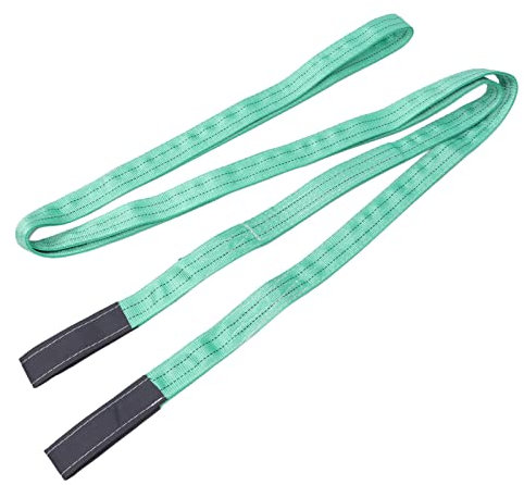 Sangle de Levage à élingue, Sangle de Levage 6M 2T, Conception épaisse en Polyester, Sangle de Levage de Gréement à Haute Résistance pour Palan à Grue, Web