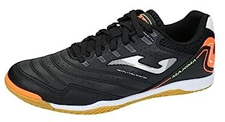 Joma Unisex's Maxima 2301 Black Orange Indoor Sneaker, Black Orange, US 8.5