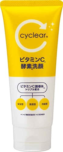 Kumano Yushi Cyclear VC Enzyme Face Wash - 130g