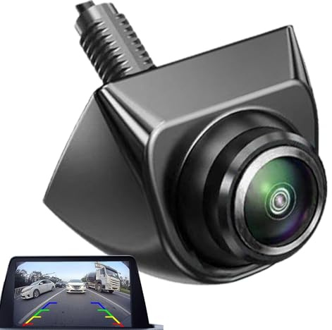 Cámara De La Vista De Rescate - Cámara De Ayuda Aparcamiento del Coche con Lente De Visión HD, Soporte Impermeable | Sensor De Imagen Gran Ángulo, De Inversión para La Seguridad Vehihitis