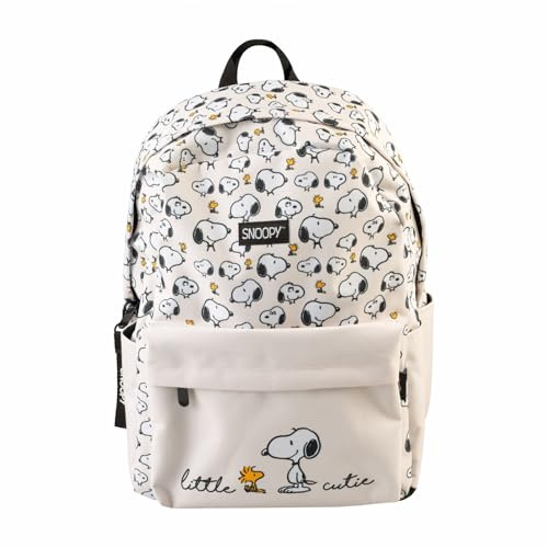 Grupo Erik Mochila escolar Snoopy - Material escolar Vuelta al Cole | Mochila adolescentes Instituto para niños y niñas, Regalos Snoopy