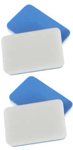 SHERCHPRY 4 Esponjas de Limpieza Eva para Paletas de Tenis de Mesa, Esponja Cuidado de Raquetas de Ping Pong, Kit Portátil de Mantenimiento para Uso en Competición y Práctica