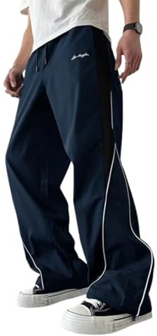 Lymio Pistbyxor för män || Pistbyxor i elegant design || vida byxor (TP-111-113), airforce, S