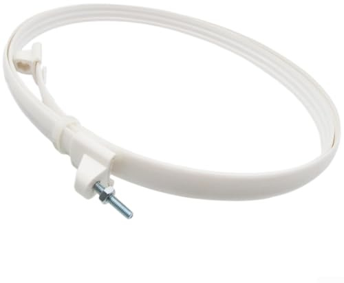 Fläktgaller nätring 12–18 tum ersättning plastspole för golv bord väggfläkt skydd vit svart blå (18156 cm vit)