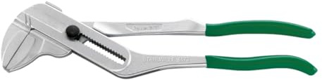 STAHLWILLE 6573 Zangenschlüssel PowerGRIP | max. Maulöffnung 46 mm | Schnelleinstellung | 2in1 – Zange und Schraubenschlüssel | patentiert, Made in Germany