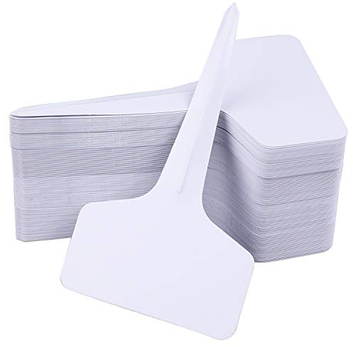 Foraineam Lot de 500 étiquettes en plastique de type T pour plantes de 6 x 10 cm