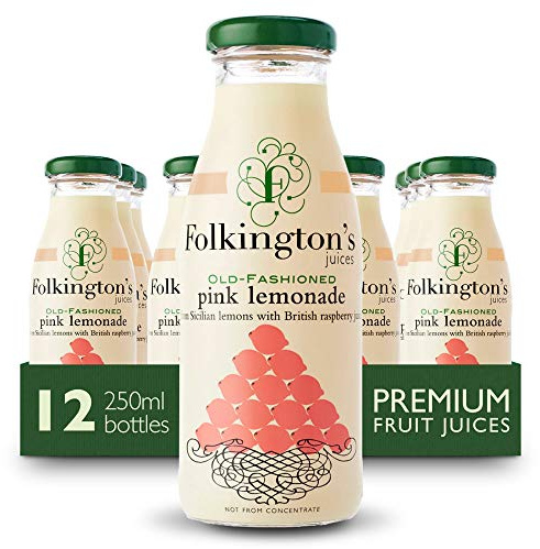 Folkingtons Pink Lemonade - 12x250ml