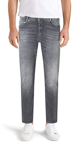 MAC Jeans Herren Jog'n Jeans All Season Sweat Denim, H858 Midgrey Authentic Wash