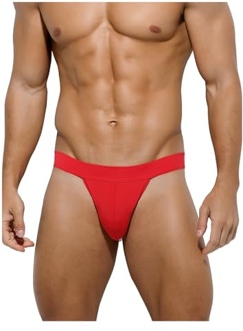 Casey Kevin Jockstrap Homme String sous-vêtements Sexy Douceur Slips | Lingerie Homme Suspensoir Support Athlétique, Convient pour le Sport et le Quotidien