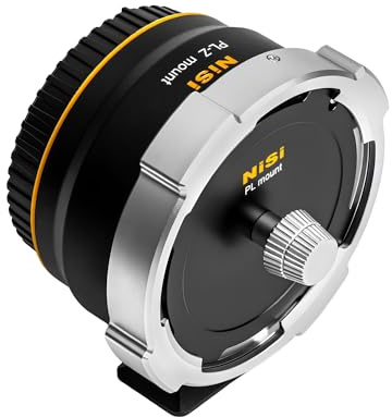 NiSi PL-Z Objektivadapter: Konverter für PL-Mount Objektive auf Nikon Z-Mount Kameras – Leichtgewichtiger Objektivhalterung Adapter