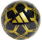 adidas Unisex STARLANCER Club Ball, Black/Gold Metallic, 5
