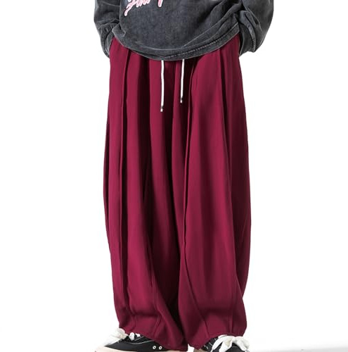 Generisch Tai-Chi-Hosen Komfortabel Kampfsport Taiji Training Hose Atmungsaktiv Chinesische Kampfkunst Tai Chi Kung Fu Qigong Shaolin Weite Beine Knickerbocker für Damen Herren,05,3XL