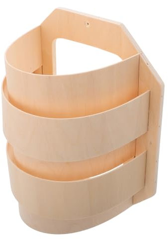 SWOOMEY Sauna Lampenschirm Holz Dekorativer Lampenabdeckung Für Sauna Lichtdurchlässiger Saunalampe Zubehör Leichtes Und Design Holzschirm Für Sauna Beleuchtung