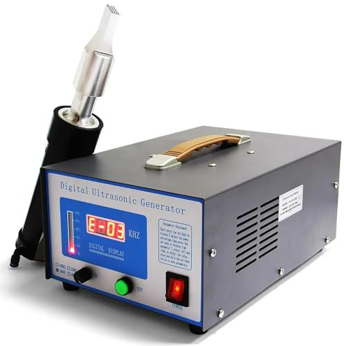 Ultrasonic Plastic Welding Machine - Spot Welder for Plastic Welding; High-Efficiency Mash Welder Tool with Custom Welding Head for Durable Results