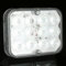 ETUKER 1xLed Luce Retromarcia Rimorchio 12v24v Fanale Retromarcia Carrello Impermeabile Fari Retromarcia Rimorchio