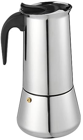 TOPPERFUN Cafetera De Cafetera De Acero Inoxidable Para Espresso Hogar Tienda Fácil De Usar y Duradera