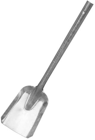 Pala de Mango Largo para Chimenea, jardín, Pala Abierta para Nieve, Herramienta de jardín de carbón