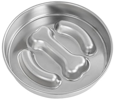 Slow Feeder Dog Bowls - Stainless Steel Anti-Choking Dog Bowl, Non-Slip Healthy Eating Basin | Bowls For Medium, Large Breeds, Pet Animals, Indoor Care, Slow Feeding, Eating Contro