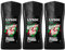 Lynx Africa Body Wash with 12 Hour Refreshing Fragrance Squeezed Mandarin and Sandalwood Scent with Plant-based Moisturizers, 225 ml Bulk Buy 3 Pack