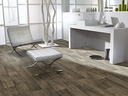 PVC Bodenbelag Vinylboden in ausdrucksvoller Holz Art, Zuschnitt (2m breit, 1,5m lang)