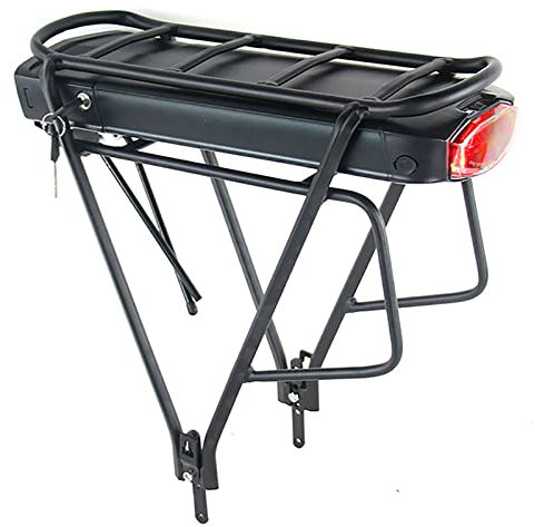 36V 21Ah Gepäckträger-E-Bike-Akku (lg3500mAH-Zelle) City-Fahrradakku für 250W/300W/350W/400W/450W/500W Motor