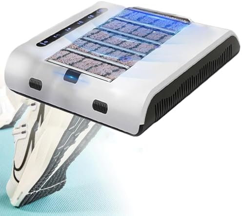 Cireuse à chaussures à induction automatique, machine de nettoyage de semelles de chaussures rechargeable, 260 tr/min, faible bruit, facile à nettoyer, nettoyeur de chaussures sans eau pour hôtels,