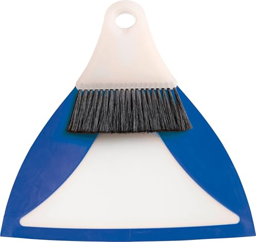 haug borstar Flexi sopset – i aqua – perfekt som en mer flexibel bordsopare – med handborste och sopskyffel – av polyester – utrymmesbesparande – mått: 27,5 x 24,7 x 10 cm – tillverkad i Tyskland
