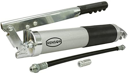 RENSON Pompe A Graisse Pro avec Rigide+Flex Agrafe 4 Mors
