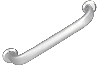 WENKO Wandhaltegriff Secura Premium 43 cm Bad-Sicherheitsgriff für Badewanne oder WC, bis 120 kg belastbar Silber matt