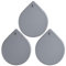 HOTUT Tapón de Drenaje de Silicona,3pcs 15x18cm Protector de Drenaje,Tapones de Silicona para Desagüe de Piso,Tapon Lavabo de Silicona,Tapón de Drenaje Universal para Ducha,Bañera,Lavabo,Fregadero