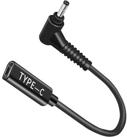 100 W 20 V 4,0 x 1,7 mm Adapterkabel, Kontakt Till Kvinnlig 12 V 19 V 20 V Adapter, PD Till USB C-Adapter för Lenovo Ideapad Yoga Laptop-Serien