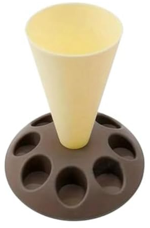 Pyugxab Support de poche à douille avec 8 emplacements pour poche à douille en plastique pour décoration de gâteaux Kit B